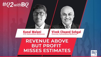 Q2 Review: Samvardhana Motherson's Chairman & CFO On Earnings & More