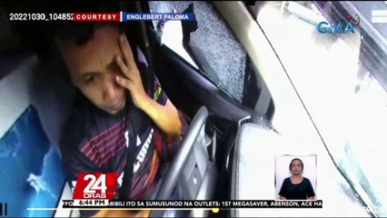 Driver, nawalan ng malay habang nagmamaneho nang matalsikan ng kalso mula sa truck na paalis sa pagkakaparada | 24 Oras
