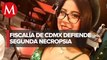 Poder Judicial y Fiscalía de CdMx defienden segunda necropsia a Ariadna Fernanda