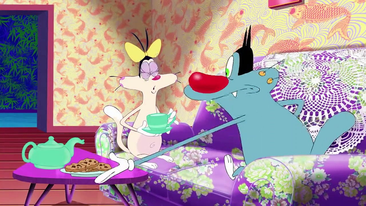 हिंदी Oggy and the Cockroaches - Lady K (S04E54) - Hindi Cartoons for Kids