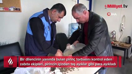 Pirincin içinden taş ayıklar gibi para ayıkladılar