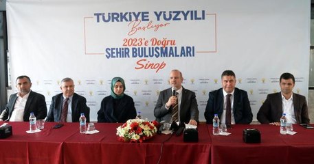 AK Parti Genel Başkan Yardımcısı İleri, Sinop'ta konuştu