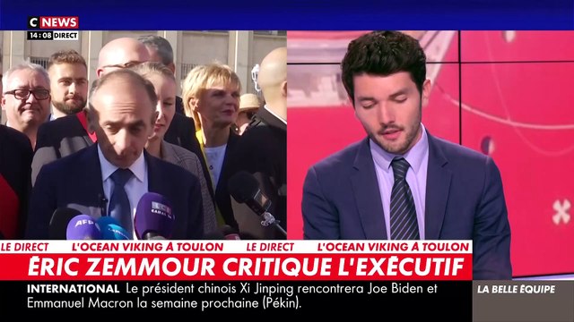Ocean Viking: Eric Zemmour: C'est une décision scandaleuse ! Que veut-on ? Que toute l'Europe devienne l'Afrique ? - L'homme politique dénonce le fait que les migrants soient logés dans un centre de vacances luxueux