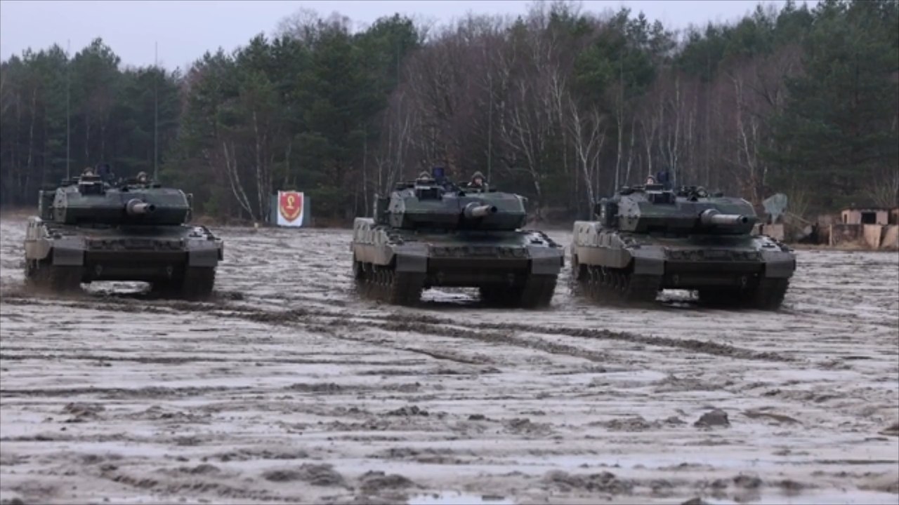 Ukraine rechnet mit baldiger Lieferung deutscher Kampfpanzer