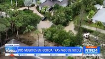 Tormenta tropical ‘Nicole’ deja víctimas mortales tras su paso por Florida