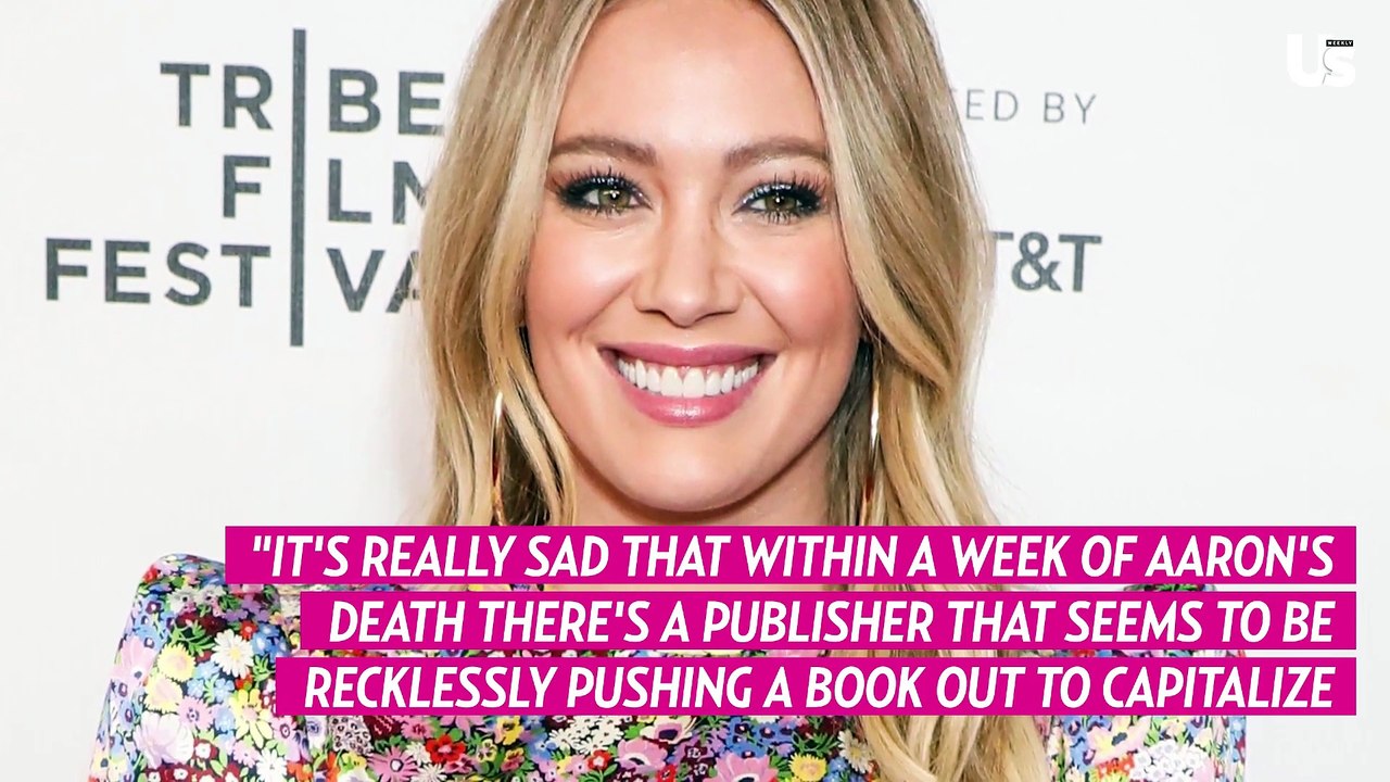 Hilary Duff Fires Back at Upcoming Aaron Carter Memoir Claims