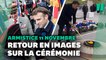 11 novembre : Les images de la cérémonie de commémoration de l’Armistice