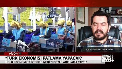 Ünlü Ekonomist Robin Brooks: "Türk ekonomisi patlama yapacak"