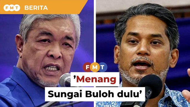 Mahu jadi PM? Menang Sungai Buloh dulu, Zahid beritahu KJ