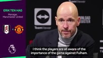 World Cup won't change ten Hag's squad selection