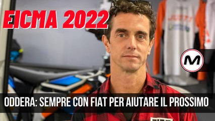 #EICMA2022 | Oddera: sempre con Fiat per aiutare il prossimo