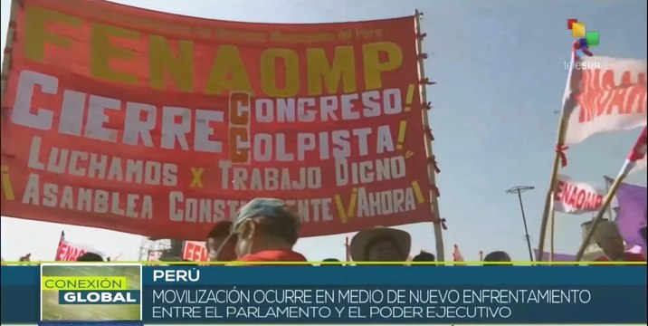 Movilizaciones sociales en Perú exigen cambios y mejoras en calidad de vida