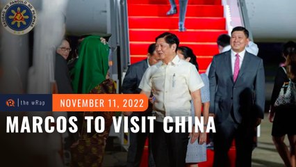 Marcos to make China state visit, his first outside ASEAN, in January 2023