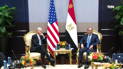 الرئيس الأمريكي من شرم الشيخ: مصر "أم العالم" وهي المكان المناسب لانعقاد مؤتمر المناخ