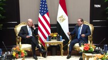 السيسي يؤكد على علاقات الشراكة الاستراتيجية الممتدة بين مصر والولايات المتحدة ودورها المحوري