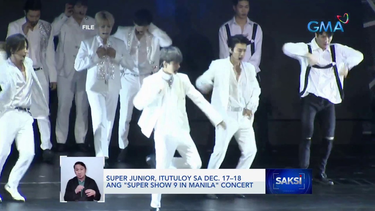 Super Junior, itutuloy sa Dec. 17–18 ang "Super...