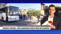 Deux cars de migrants sont arrivés à la presqu'île de Giens, dans le Var