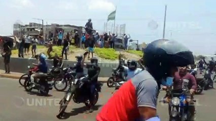 Tras agresiones, un grupo retoma bloqueo en la zona del Chiriguano