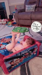 4-Year-Old Watching Paw Patrol and Drinking Bottle at the Same Time