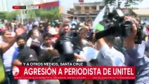 Suman casos de agresiones contra periodistas en Santa Cruz