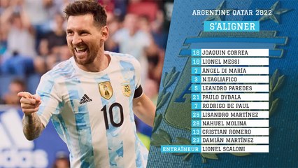 La liste de l’Argentine dévoilée - Qatar 2022