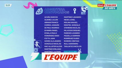 Messi, Di Maria et Dybala à la Coupe du monde - Foot - CM - Argentine