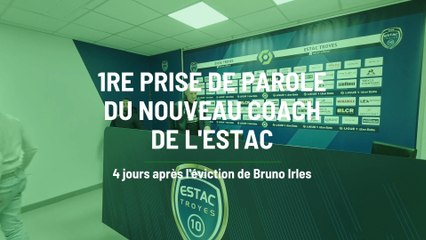 Claude Robin : les premiers mots du coach par intérim