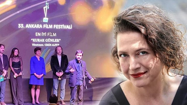 Ankara Film Festivali’nde, Gezi davası tutuklusu Çiğdem Mater'e selam