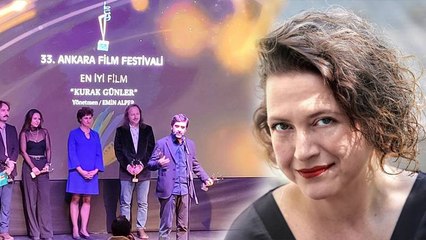 Ankara Film Festivali’nde, Gezi davası tutuklusu Çiğdem Mater'e selam