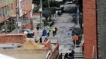 Con ráfagas de ametralladora, asesinan a dos personas en el norte de Bogotá