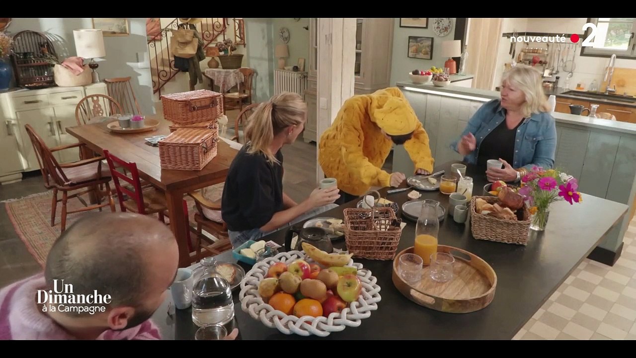 Extrait de l'émission Un dimanche à la campagne durant laquelle Barbara Schulz raconte cet "exploit" qu'elle a fait par amour pour Arié Elmaleh