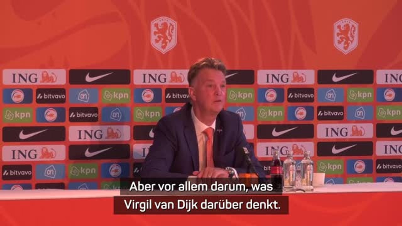 Van gaal zu binde: "nicht wichtig, was fifa denkt"