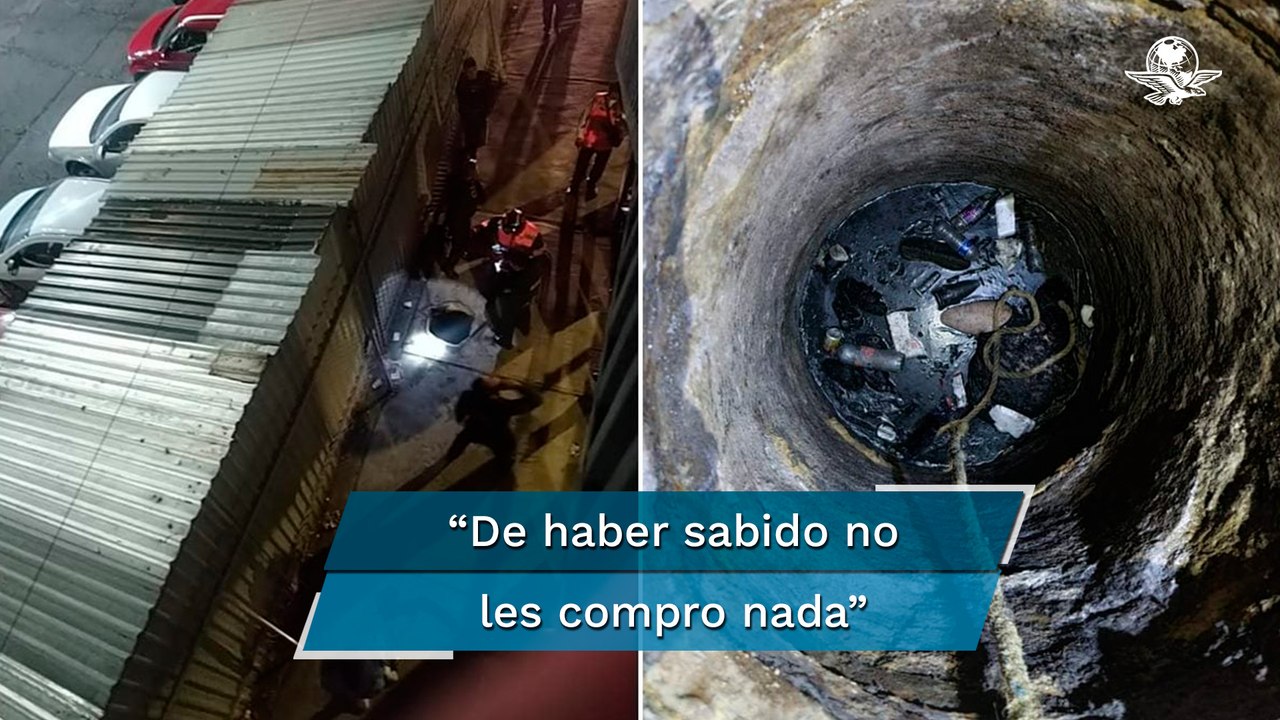 Madre de jóvenes que cayeron en coladera de Iztacalco pide que la dejen ver a sus hijas