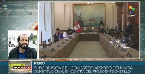 Congreso de Perú aprueba nueva denuncia sobre inhabilitación del gobierno