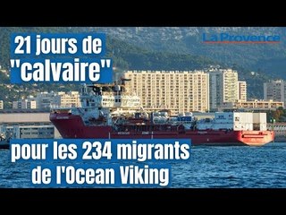 21 jours de "calvaire" pour les 234 migrants de l'Ocean Viking