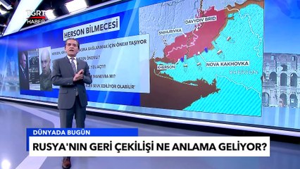 Rusya Herson'dan Neden Çekildi? Putin'in Amacı Daha Güçlü Dönmek Mi? - Tuna Öztunç İle Dünyada Bugün
