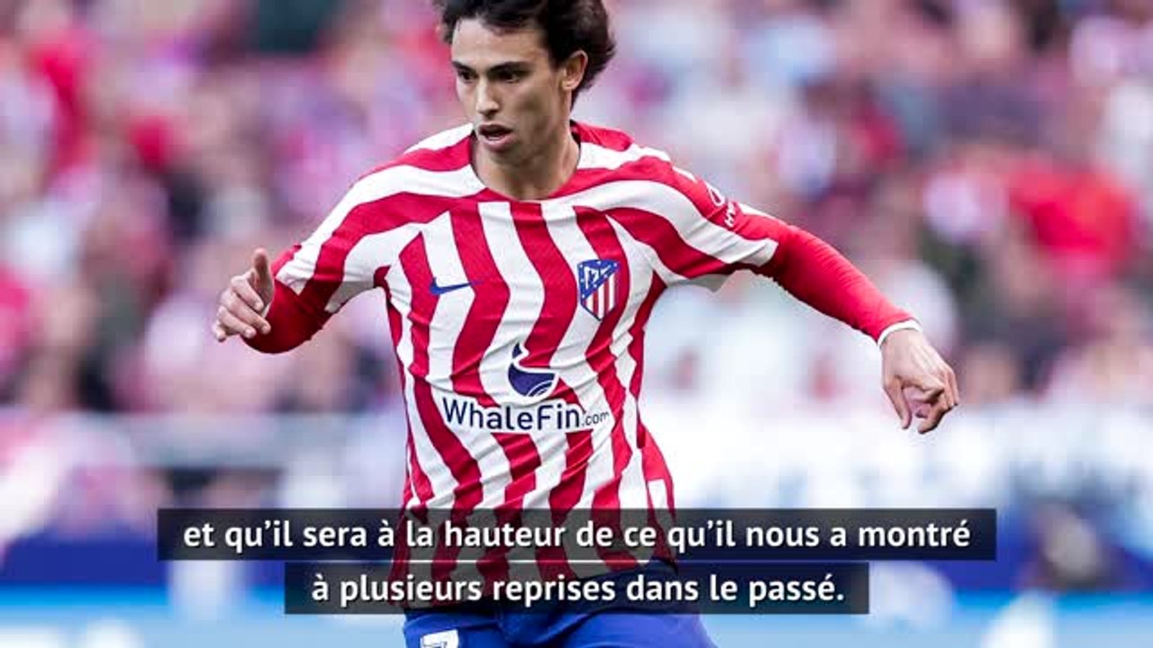 Atl. de Madrid - Simeone espère conserver Joao Felix