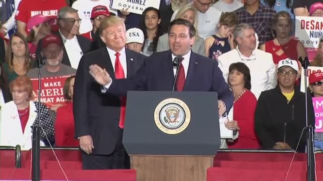Trump arremete contra DeSantis, el gobernador de Florida