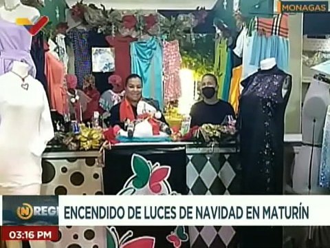 Monagas | Dan inicio a la Navidad con el encendido de luces en espacios recuperados en Maturín