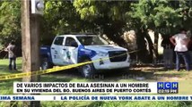 ¡A balazos! Dentro de su casa matan a hombre en Puerto Cortés