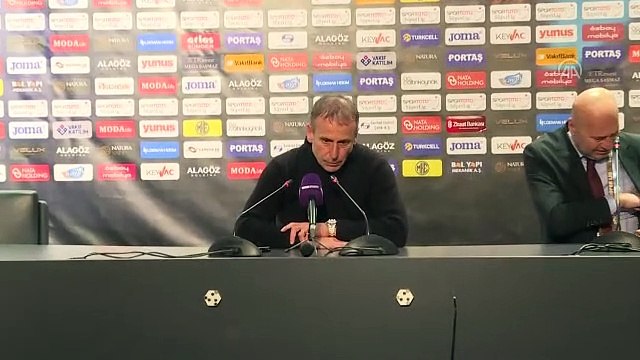 Kazanmak için gelmiştik ama bugün itibariyle bu gerçekleşmedi