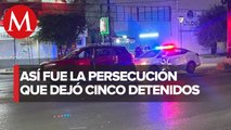 Trasladan a detenidos tras balacera en Nuevo León