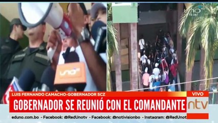 Gobernador se reunió con el comandante de la Policía por hechos de violencia
