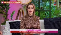 Hijo de Maxine Woodside fallece a causa de un infarto fulminante