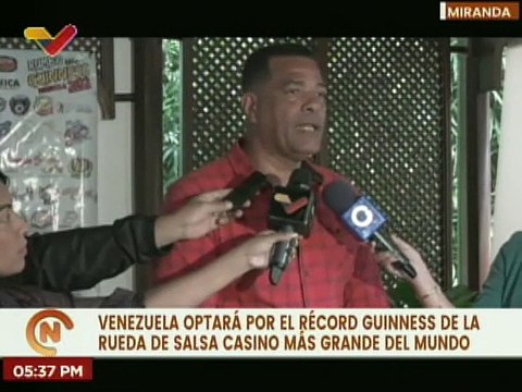 Venezuela buscará romper Récord Guinness con la rueda de salsa casino más grande del mundo