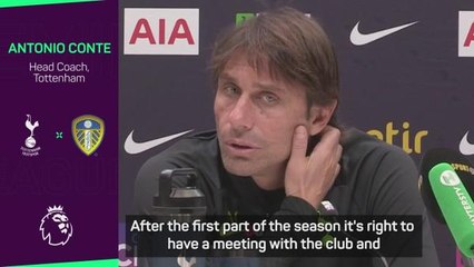 World Cup 'a good time' to plan Spurs' future - Conte