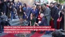 Conmemoran a Angélica Vale con su estrella en Hollywood