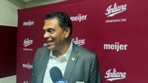 Bethune-Cookman Basketball Coach Reggie Theus Reacts to Loss at Indiana
