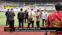 Tinjau Stadion Manahan Jelang Piala Dunia U-20, Rumput Stadion Disebut Sudah Sesuai Standar