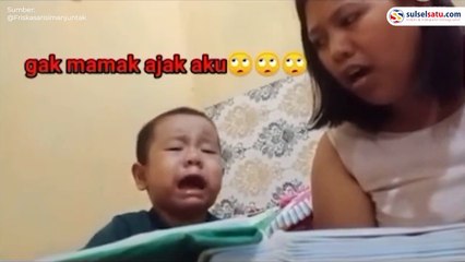 Bocah Ini Nangis Gegara Tidak Ada Fotonya Di Album Pernikahan Orang Tuanya Is Trending
